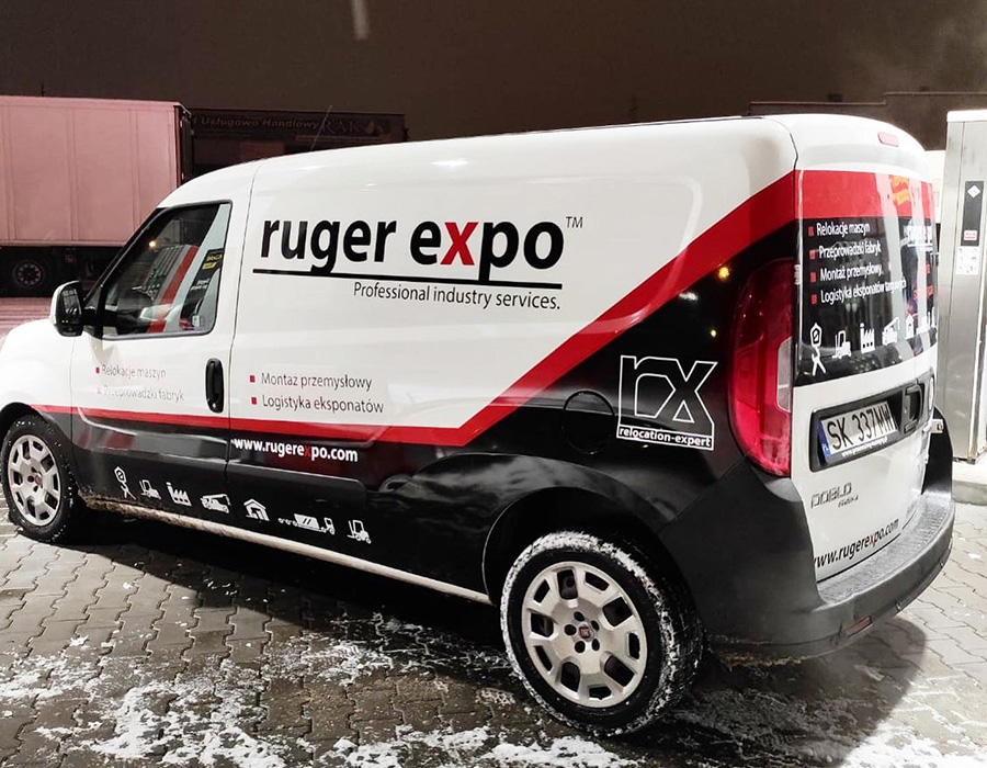 Oklejanie samochodów Ruger Expo